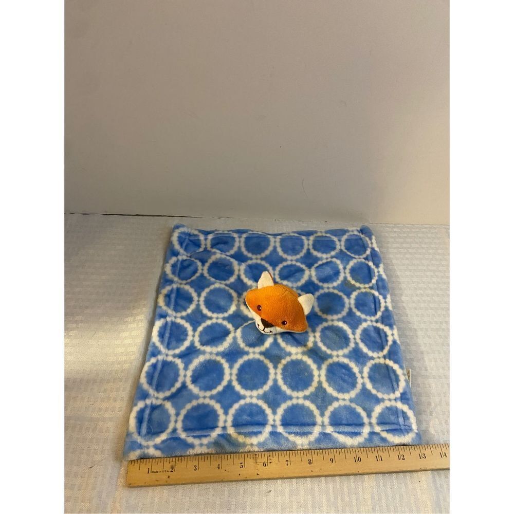 HB blue blankie‎ plush fox 14x14”